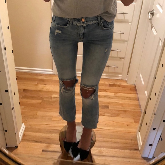 Zara jeans with slits - Picture 3 of 5